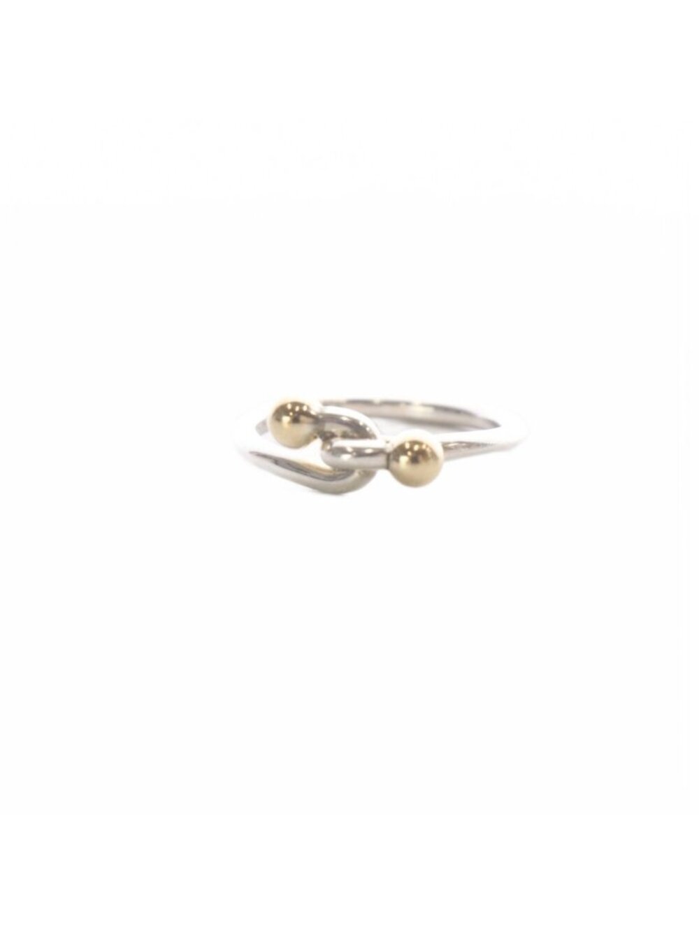 Tiffany & Co Love Knot Ring 18k Silver Gold